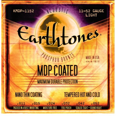 Kerly KMDP-1254 Earthtones Phosphor Bronze MDP Coated Tempered Струны для акустической гитары с покрытием