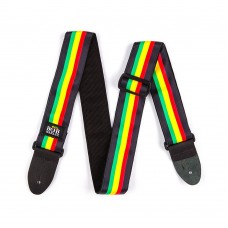 Dunlop BOB-10 Bob Marley Stripes Ремень для гитары