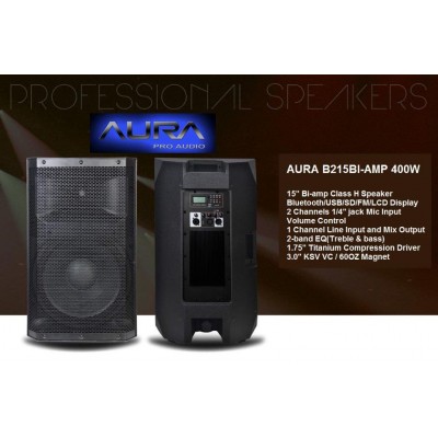 Aura B215Bi-AMP Активная акустическая система 400W