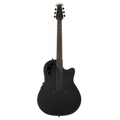 Ovation 1778TX-5 Elite TX Mid Cutaway Black Textured Гитара электроакустическая