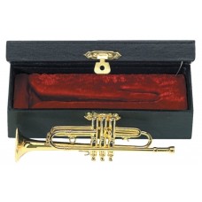 Gewa Miniature Instrument Trumpet Сувенир труба с футляром