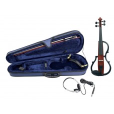Gewa E-Violin Line Red Brown Электроскрипка в комплекте